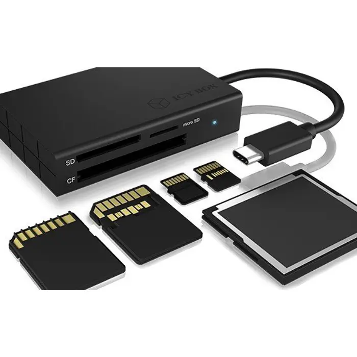 ICY BOX IB-CR401-C3, card reader (anthracite)