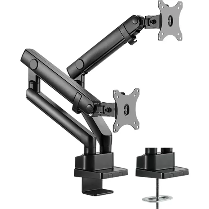 ICY BOX IB-MS314-T, holder (black, 2 monitors)