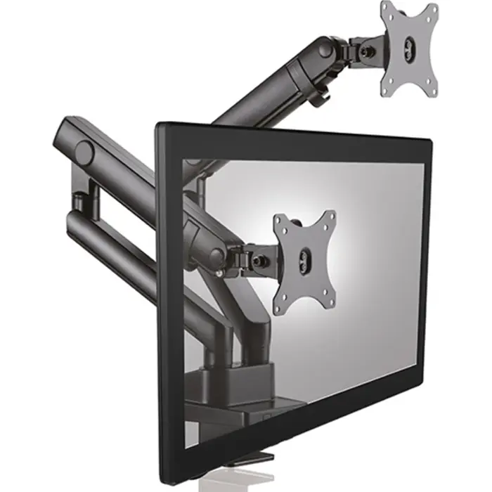 ICY BOX IB-MS314-T, holder (black, 2 monitors)
