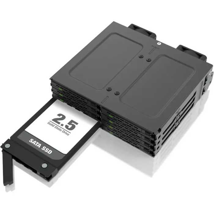 Icy Dock ExpressCage MB038SP-B, removable frame black