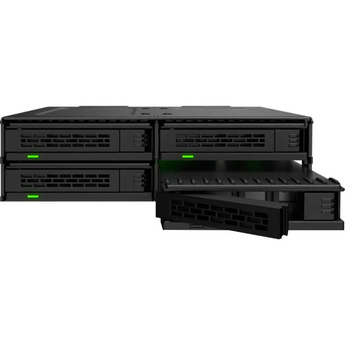 Icy Dock ExpressCage MB324V4P-B, removable frame black