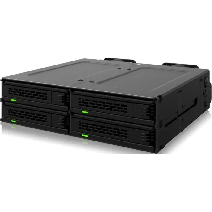 Icy Dock ExpressCage MB324V4P-B, removable frame black