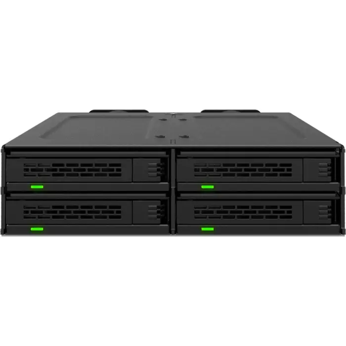 Icy Dock ExpressCage MB324V4P-B, removable frame black
