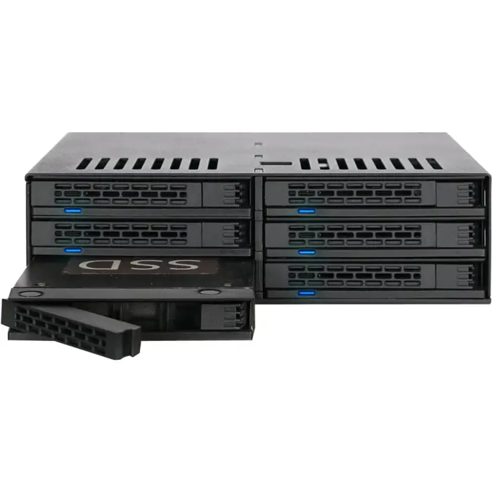 Icy Dock ExpressCage MB326SP-B 6x SSD in 5.25"