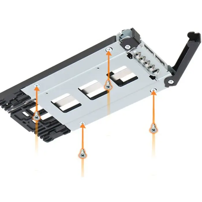 Icy Dock MB834TP-B, Drive trays