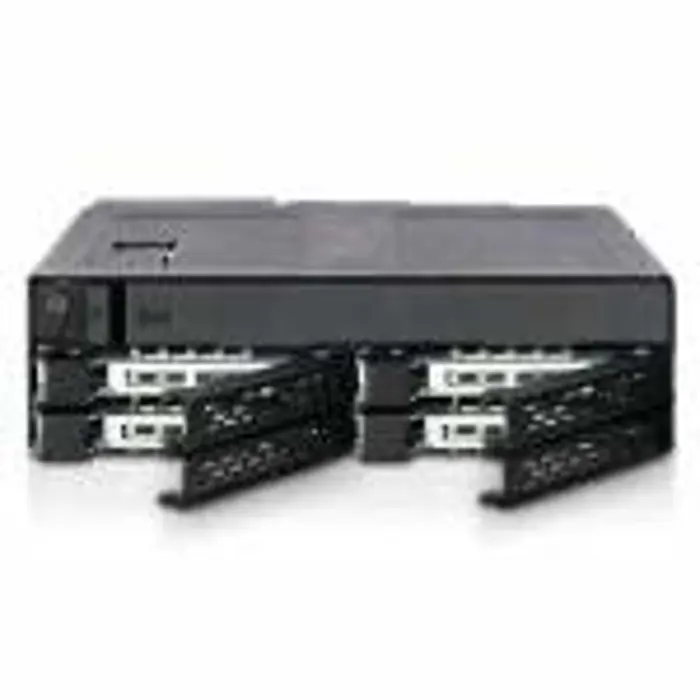 Icy Dock Tough Armor MB604SPO-B, exchangeable frame (black, backplane module for 1x 5.25 "bay)