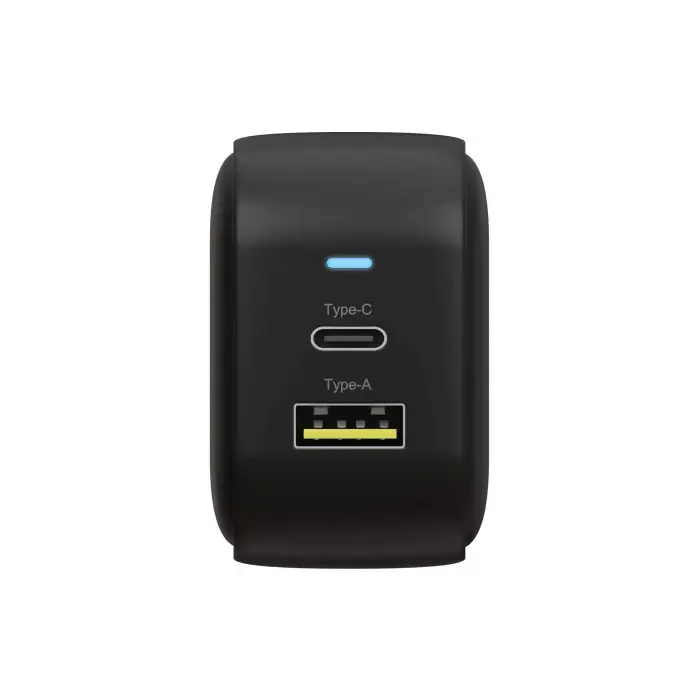 Icybox 38W dual QC 3.0 USB charger with PowerDelivery