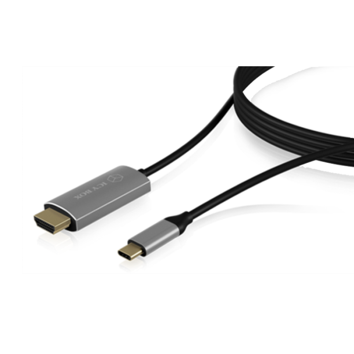 Icybox cable from USB-C to HDMI with support for 4k @ 60Hz