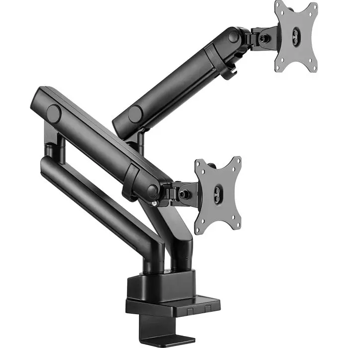 IcyBox double monitor bracket up to 32 '' with mounting on the edge of the table