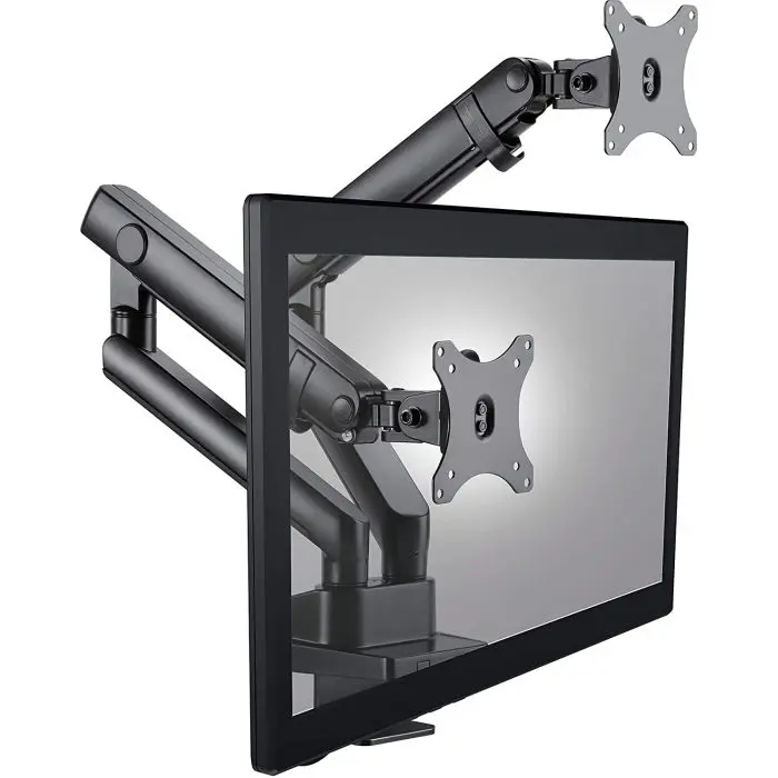 IcyBox double monitor bracket up to 32 '' with mounting on the edge of the table
