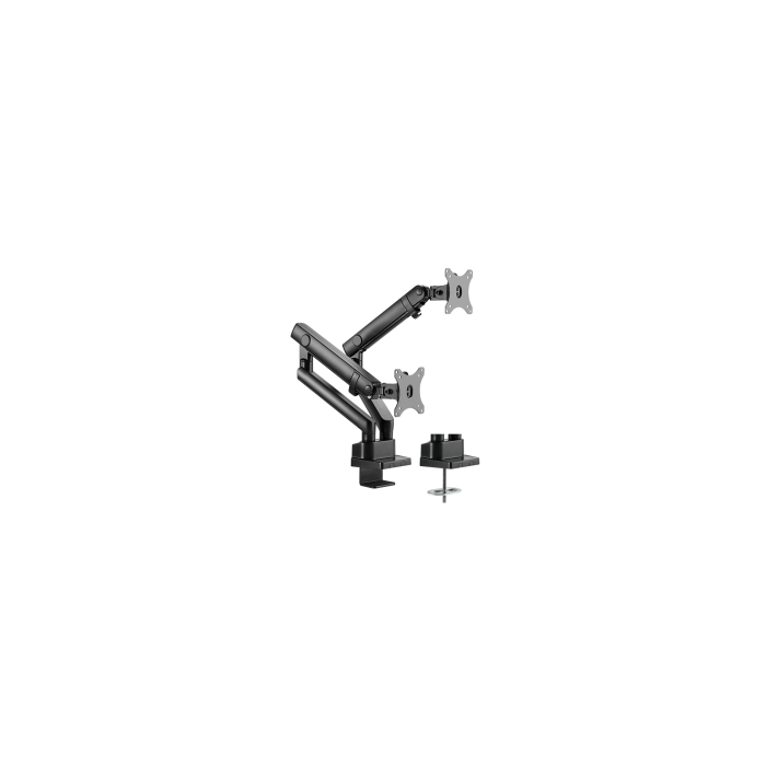 IcyBox double monitor bracket up to 32 '' with mounting on the edge of the table