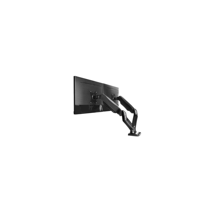 IcyBox dual desktop mount for monitor up to 27 ''
