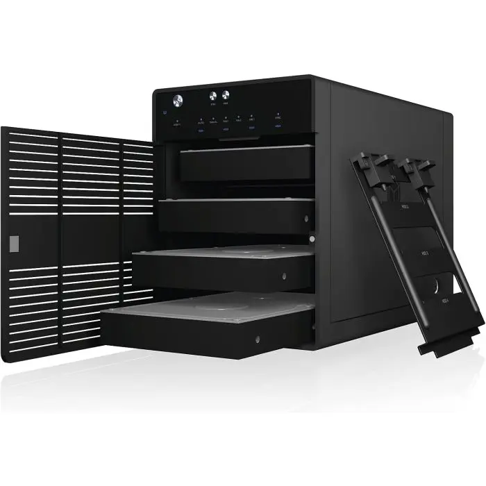 Icybox IB-3740-C31 USB 3.1 Type-C external enclosure for 4 disks or SSD