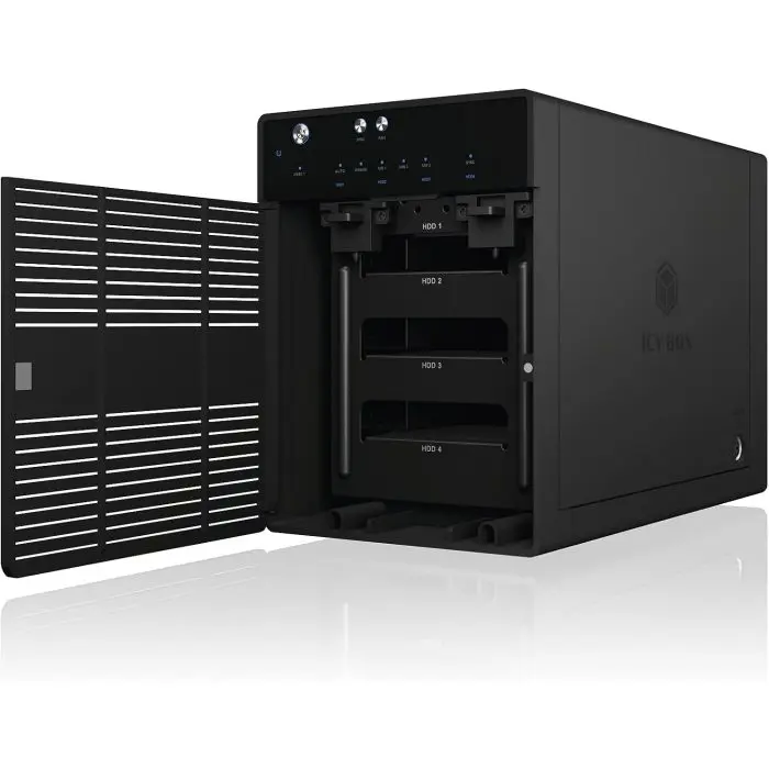 Icybox IB-3740-C31 USB 3.1 Type-C external enclosure for 4 disks or SSD