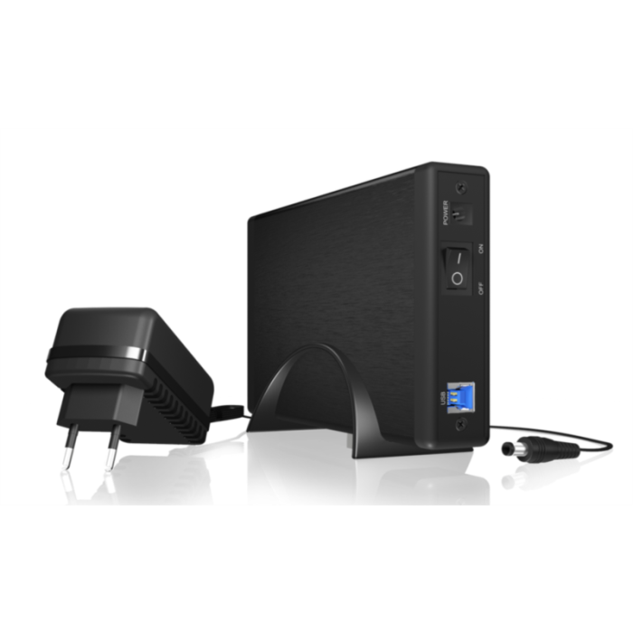 Icybox IB-377U3 outer case, 3.5 "SATA, USB 3.0, black