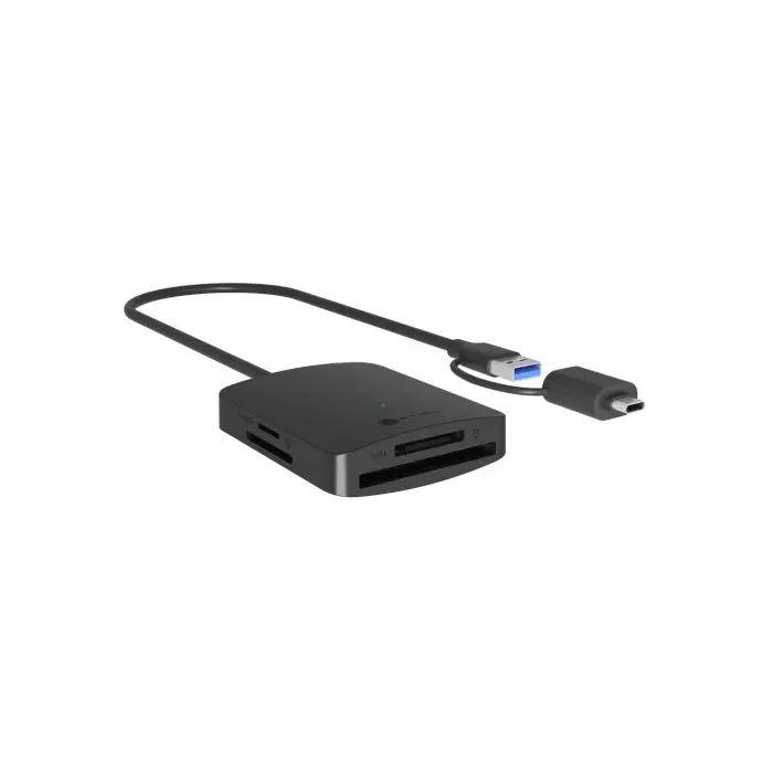 IcyBox IB-CR302-CU3 USB 3.0 card reader with USB-A and USB-C connectors