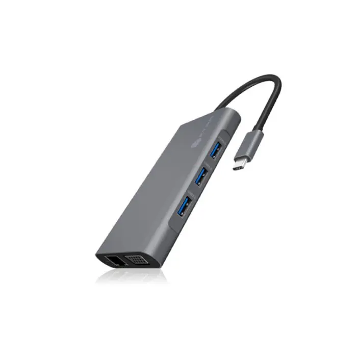 Icybox IB-DK4040-CPD docking station with Power Delivery 100W