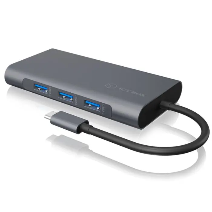 Icybox IB-DK4040-CPD docking station with Power Delivery 100W