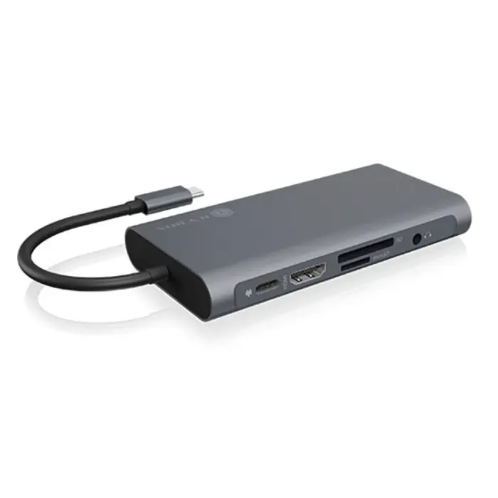 Icybox IB-DK4040-CPD docking station with Power Delivery 100W