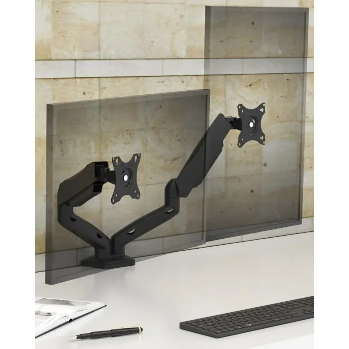 Icybox IB-MS204-T table mount for two monitors up to 32" or weight 9kg