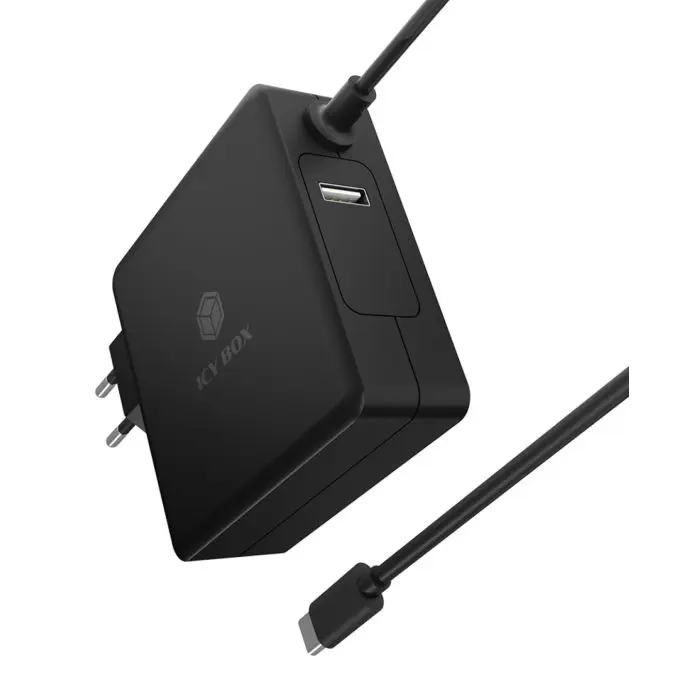 Icybox IB-PS101-PD USB-C Power Delivery 90W fast charger