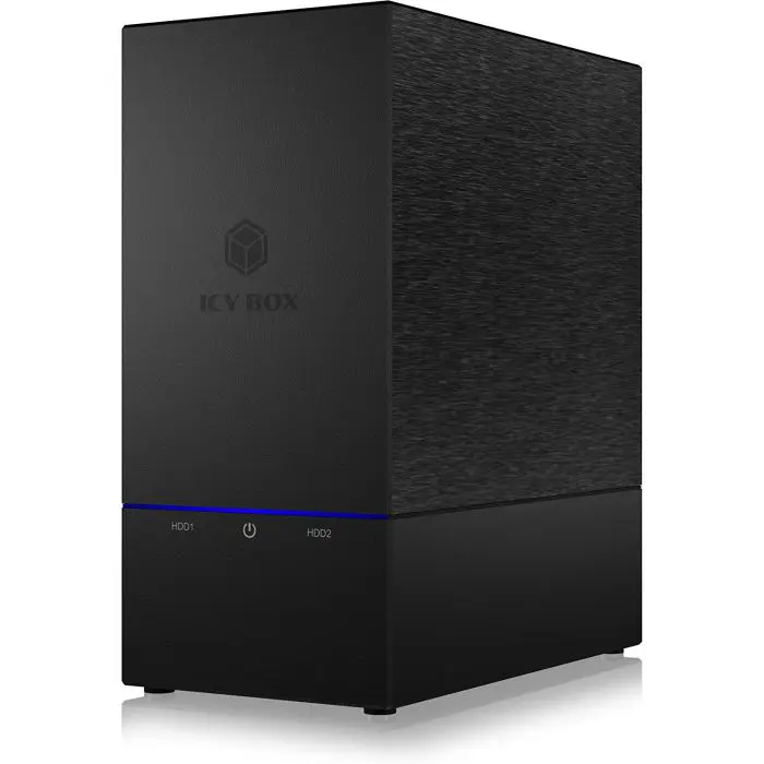 Icybox IB-RD3621-C31 external RAID case for 2 disks 2.5 "or 3.5" SATA