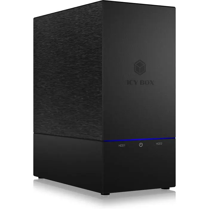 Icybox IB-RD3621-C31 external RAID case for 2 disks 2.5 "or 3.5" SATA