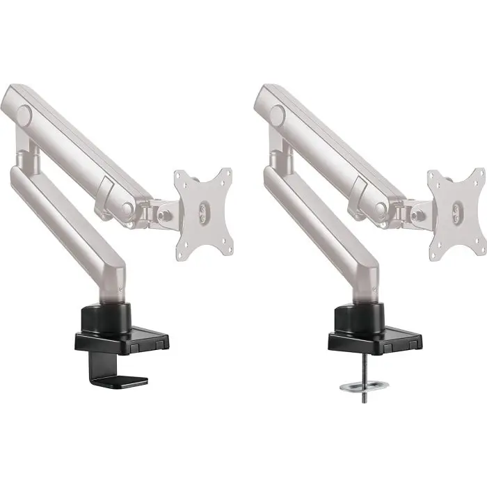 IcyBox single monitor holder up to a diagonal of 32 '' with mounting on the edge of the table
