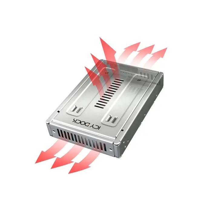 IcyDock MB982IP-1S-1 silver - 2.5 inch->3.5 inch SAS&SATA Converter