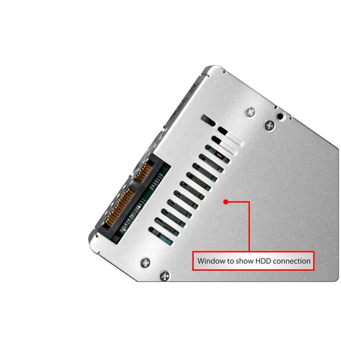 IcyDock MB982SP-1S silver - 2.5 inch->3.5 inch SATA&SSD Converter