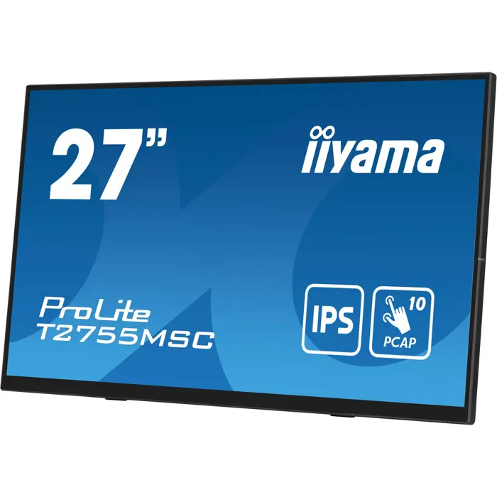 IIYAMA 68.6cm (27") T2755MSC-B1 16:9 M-Touch HDMI+DP WebC retail