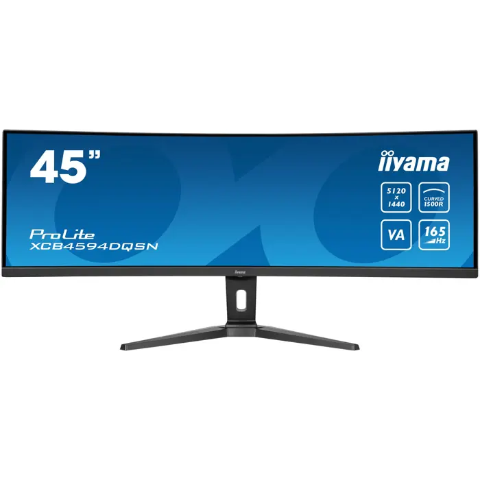 iiyama G-MASTER 45"LCD Curved Bus. UWQHD computer monitor 114.3 cm (45") 5120 x 1440 pixels Dual QHD LED Black