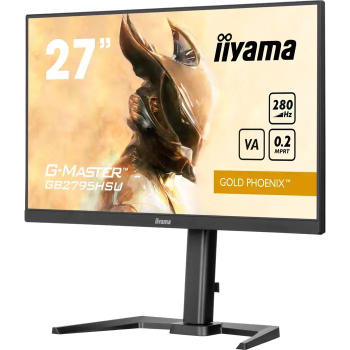 Iiyama G-Master GB2795HSU-B1 Gold Phoenix - 27 - black (matt), FullHD, VA, HDR, 280Hz panel