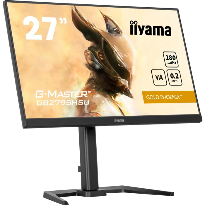 Iiyama G-Master GB2795HSU-B1 Gold Phoenix - 27 - black (matt), FullHD, VA, HDR, 280Hz panel