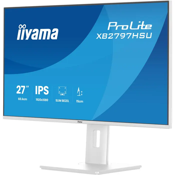 Iiyama G-Master GC2781HSU-B1 (68.6 cm (27 inches), black, FullHD, VA, Curved, Free-Sync Premium, USB hub, 144Hz panel)