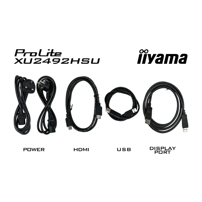 iiyama ProLite computer monitor 60.5 cm (23.8") 1920 x 1080 pixels Full HD LED Black