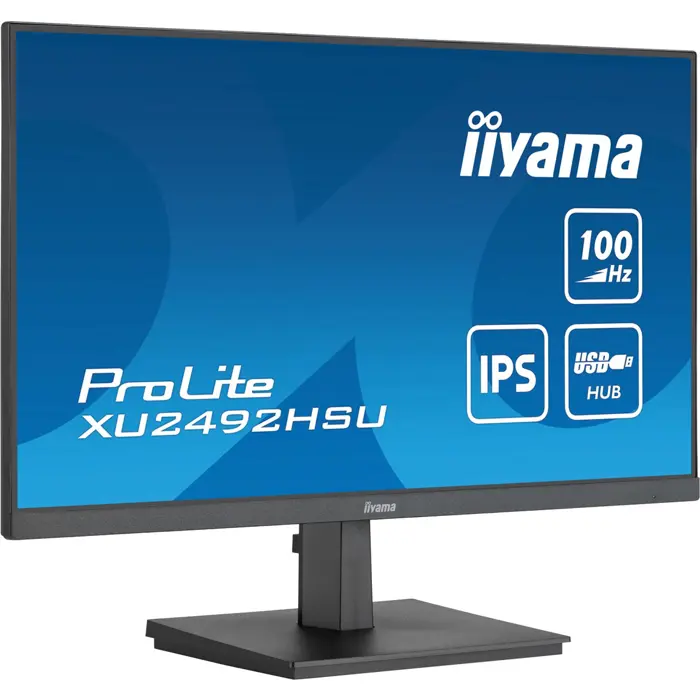 iiyama ProLite computer monitor 60.5 cm (23.8") 1920 x 1080 pixels Full HD LED Black
