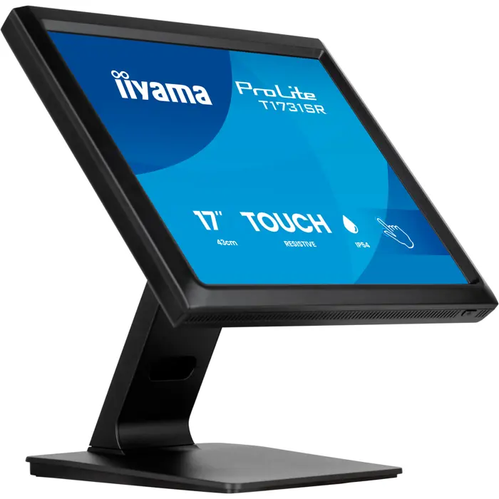 Iiyama ProLite T1731SR-B2S (43 cm (17 inches), black (matt), SXGA, TN, touchscreen, HDMI, DP, VGA)
