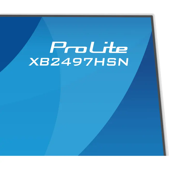 Iiyama ProLite XB2497HSN-W1 (60.5 cm (23.8 inch), white, FullHD, IPS, HDMI, DP, USB-C, USB Hub, Daisy Chain, 100Hz Panel)