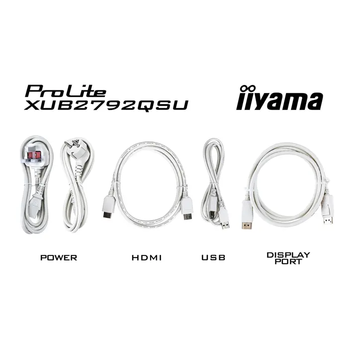 iiyama ProLite XUB2792QSU-W6 skarm - L