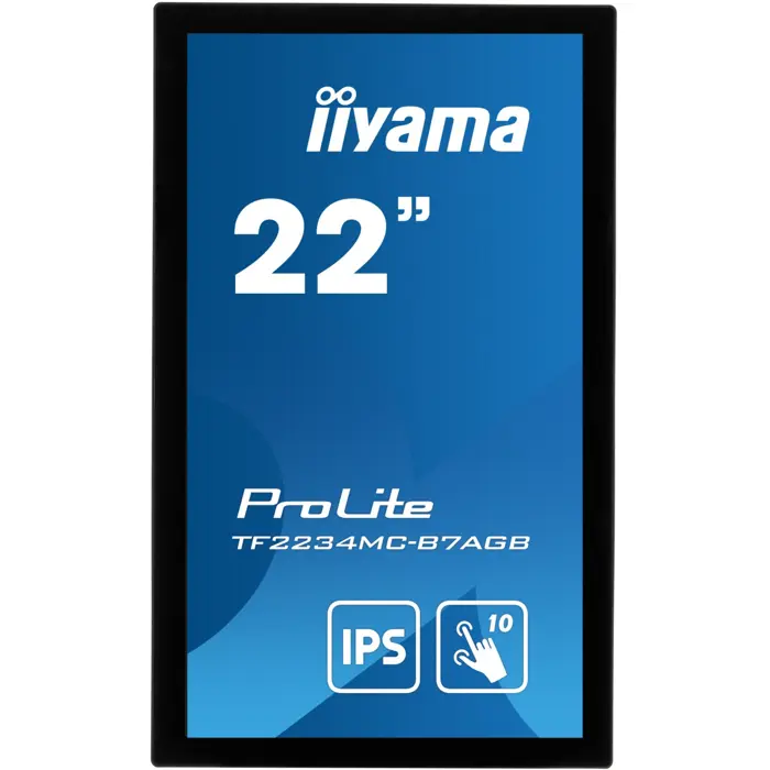 iiyama TF2234MC-B7AG, public display (black, FullHD, IPS, touchscreen)