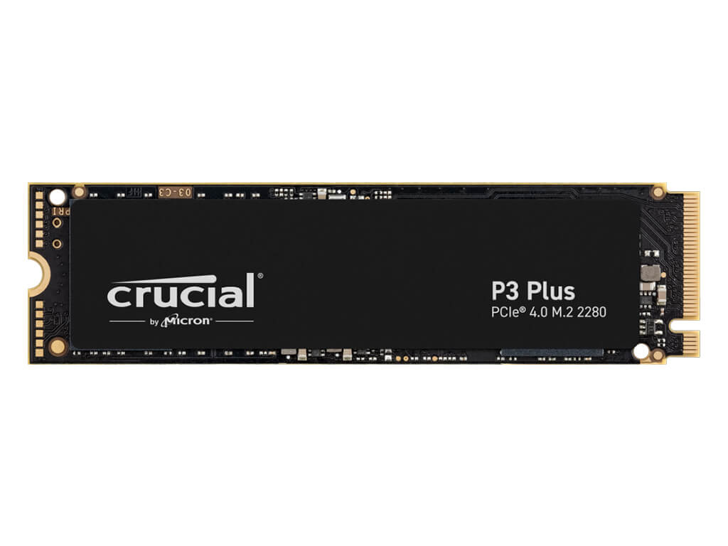 SSD 4TB M.2 80mm PCI-e 4.0 x4 NVMe, 3D NAND, CRUCIAL P3 Plus (CT4000P3PSSD8) - CT4000P3PSSD8