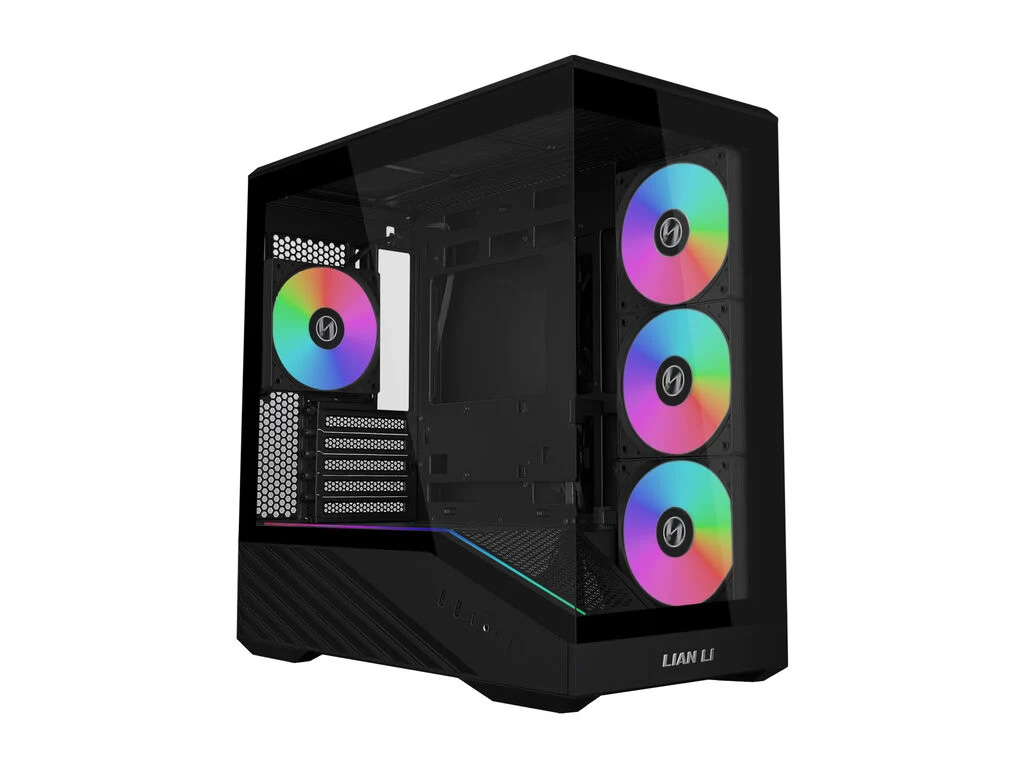 Kućište Lian Li Vector V100 MINI, Micro-ATX, kaljeno steklo, crno - G99.V100RMIX.00