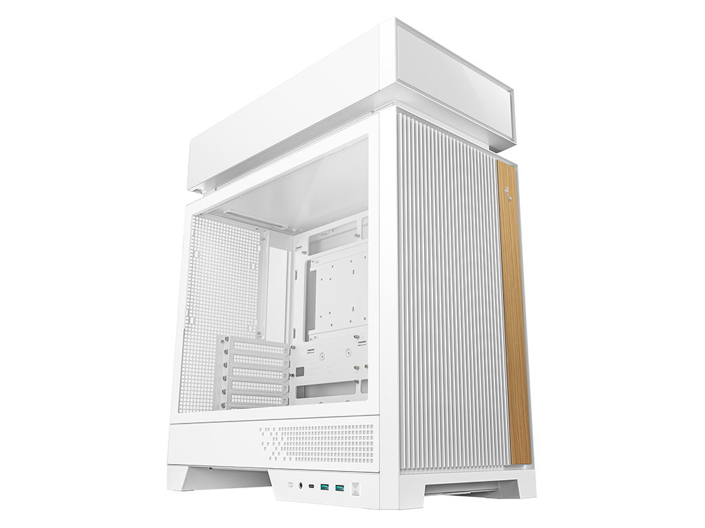 Računalniško ohišje DeepCool CL660 WH, ATX, Midi-Tower, ARGB, kaljeno steklo, belo - R-CL660-WHNNA0-G-1
