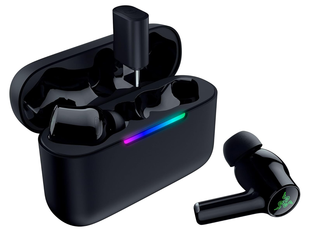 Slušalke Razer Hammerhead V3 HyperSpeed, True Wireless, USB-C, Bluetooth 6.0 - RZ12-05610100-R3G1