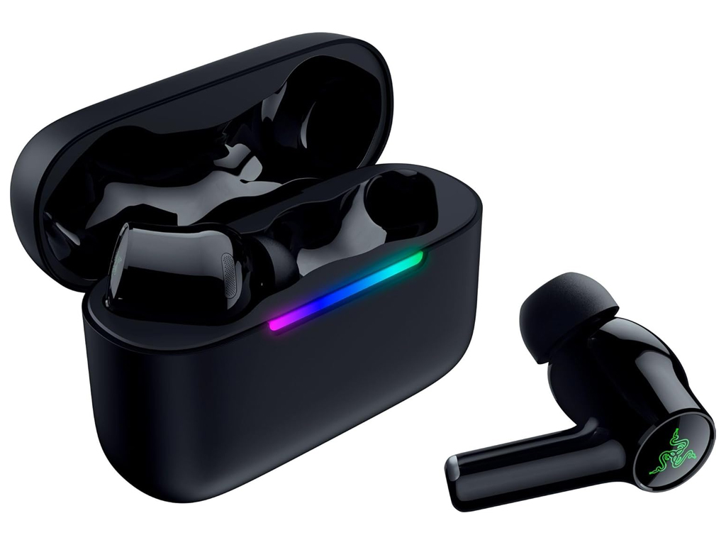 Slušalke Razer Hammerhead V3 X HyperSpeed, True Wireless, Bluetooth 5.3, USB-C - RZ12-05620100-R3G1