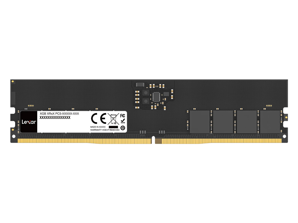 RAM DDR5 16GB PC5-38400 4800MT/s CL40 1.1V Lexar - LD5DU016G-B4800GSST