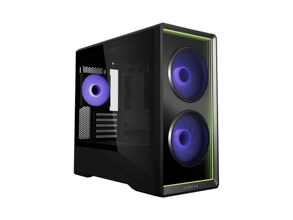 Računalniško ohišje Lian Li Vector V150 INF, Micro-ATX, kaljeno steklo, črno - V150INFX