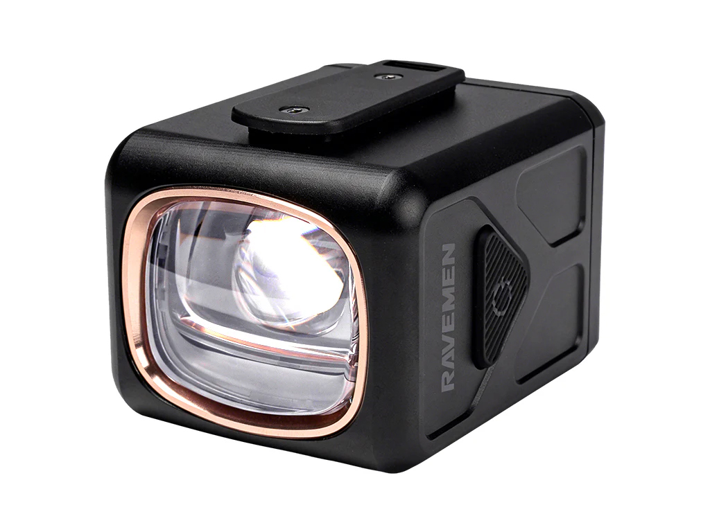 Sprednja kolesarska luč RAVEMEN UR1700, 1700 lm, 3600 mAh, Aluminij, IPX6 - UR1700