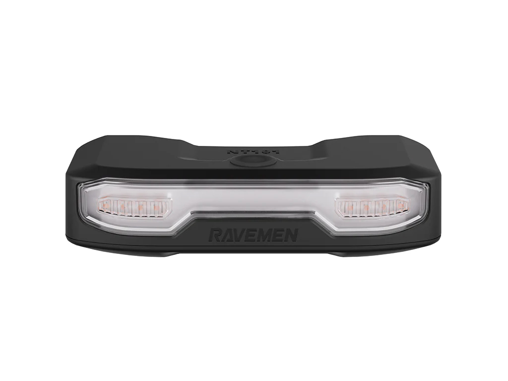 Zadnja kolesarska luč RAVEMEN NT101, 160 lm, 2200 mAh, alarm, smerniki, hupa, daljinec, IPX4 - NT101